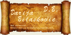 Darija Bilašković vizit kartica